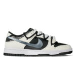[Custom Black and silver panda for women]  Dunk Skateboarding Shoes Women's - Image 2
