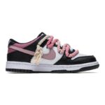 [Custom Dirty pink panda]  Dunk Skateboarding Shoes Women's - Image 2