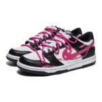 [Custom Team67 Women's Neuron Black Powder]  Dunk Skateboarding Shoes Women's - Image 3