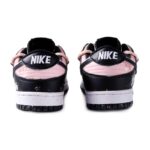 [Custom Strawberry Cheese]  Dunk Skateboarding Shoes Women's Low-top Black/pink - Image 4