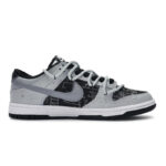 [Custom Mystery Totem]  Dunk Skateboarding Shoes Unisex Low-top Black - Image 3