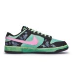 [Custom Female Ghost]  Dunk Skateboarding Shoes Women's Low-top Black/pink - Image 3