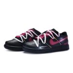 [Custom Motorcycle Fan]  Dunk Skateboarding Shoes Unisex Low-top Black - Image 3