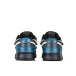 [Custom Blue Iceberg]  Dunk Skateboarding Shoes Unisex Low-top Black/Blue - Image 4