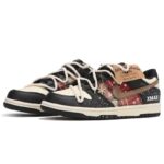 [Custom Scottish Christmas]  Dunk Skateboarding Shoes Unisex - Image 3
