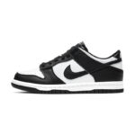 [Custom Female dragon carp]  Dunk Skateboarding Shoes Women's Low-top Brown/white/gold - Image 6