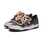 [Custom Female Midnight Ghost]  Dunk Skateboarding Shoes Women's - Image 3
