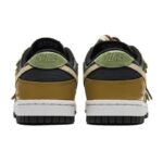 [Custom Women's Straw Ghost S-BOX]  Dunk Skateboarding Shoes Women's Low-top Brown/Green - Image 4