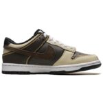 [Custom Simple shoes are popular.]  Dunk Skateboarding Shoes Women's Low-top Brown - Image 2