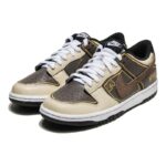 [Custom Simple shoes are popular.]  Dunk Skateboarding Shoes Women's Low-top Brown - Image 3