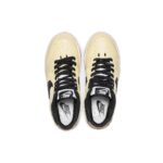 [Custom Energy smiling Face]  Dunk Skateboarding Shoes Women's Low-top Beige - Image 4