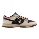 [Custom Female Pluto]  Dunk Skateboarding Shoes Women's Low-top Brown/Black - Image 2