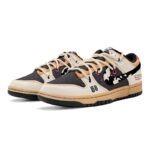 [Custom Female Pluto]  Dunk Skateboarding Shoes Women's Low-top Brown/Black - Image 3