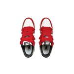 [Custom The auspicious dragon is jubilant]  Dunk Skateboarding Shoes Women's Low-top Pink/White/Black - Image 4
