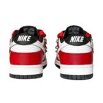 [Custom The auspicious dragon is jubilant]  Dunk Skateboarding Shoes Women's Low-top Pink/White/Black - Image 5