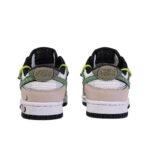 [Custom Dr. Crocodile]  Dunk Skateboarding Shoes Unisex Low-top Brown/green/blue - Image 6