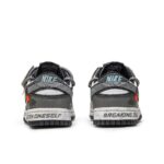 [Custom A Miraculous Journey]  Dunk Skateboarding Shoes Unisex Low-top Grey White Green - Image 5