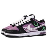[Custom Geometric Straight Line]  Dunk Skateboarding Shoes Unisex - Image 2