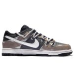 [Custom Cover]  Dunk Skateboarding Shoes Low-top Beige/black/brown - Image 4
