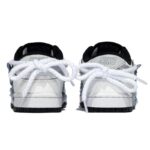 [Custom Lost Butterfly Valley, Laser Logo]  Dunk Skateboarding Shoes Unisex Denim Style - Image 5
