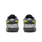 [Custom Hiking]  Dunk Skateboarding Shoes Unisex Low-top Grey/green - Image 5