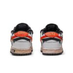 [Custom Sunrise]  Dunk Skateboarding Shoes Unisex Low-top Gray - Image 5