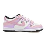 [Custom Shi Huai Niao Nu S-BOX]  Dunk Skateboarding Shoes Women's Low-top Yellow/purple - Image 2