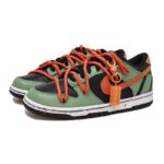 [Custom Black Orange prohibits female S-BOX]  Dunk Skateboarding Shoes Women's - Image 3