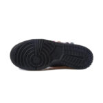 [Custom Black and pink gemstone female]  Dunk Skateboarding Shoes Women's Low-top Black/powder - Image 4
