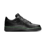 [Custom Green racing car]  Air Force 1 Skateboarding Shoes Men Low-top Black/green - Image 2