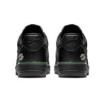[Custom Green racing car]  Air Force 1 Skateboarding Shoes Men Low-top Black/green - Image 4
