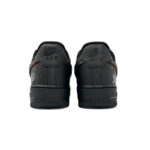 [Custom Black gold for men's New Year with the Spirit Snake]  Air Force 1 Skateboard Shoes Unisex Low-Top Gold - Image 4