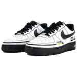 [Custom Drift]  Air Force 1 Skateboarding Shoes Unisex Low-top Black/white - Image 3
