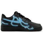 [Custom Blue electric light]  Air Force 1 Skateboarding Shoes Unisex - Image 2