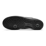 [Custom Black Wolf claws for men and women]  Air Force 1 Skateboarding Shoes Unisex Low-top Black/white - Image 6