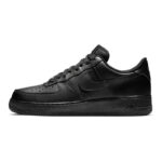 [Custom Black Wolf claws for men and women]  Air Force 1 Skateboarding Shoes Unisex Low-top Black/white - Image 7