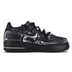 [Custom Decadent Feast Man]  Air Force 1 Skateboard Shoes Unisex Low-Top White - Image 2