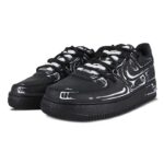 [Custom Decadent Feast Man]  Air Force 1 Skateboard Shoes Unisex Low-Top White - Image 3