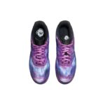 [Custom Dream Space]  Air Force 1 Skateboard Shoes Unisex Low-Top Purple/Blue/White - Image 4