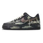 [Custom A male rock band that kills five times]  Air Force 1 Skateboarding Shoes Unisex Low-top Black/white/grey/brown
