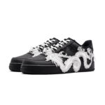 [Custom Silver Dragon]  Air Force 1 Skateboarding Shoes Unisex - Image 3