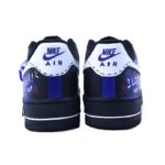 [Custom "OK band"]  Air Force 1 Skateboarding Shoes Men Low-top Blue - Image 4