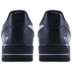 [Custom Wandering in the universe]  Air Force 1 Skateboard Shoes Unisex Low-Top Beige/Brown - Image 4