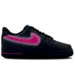 [Custom The Eiffel Tower]  Air Force 1 Skateboarding Shoes Unisex Low-top Pink - Image 2