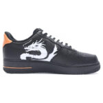[Custom Dragon Totem New Product for the Year of the Dragon]  Air Force 1 Skateboarding Shoes Men Low-top White - Image 2