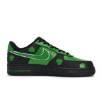 [Custom The Celtics' home court with the same style for both men and women]  Air Force 1 Skateboard Shoes Unisex Low-Top Green - Image 2