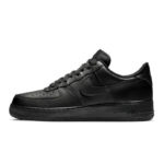 [Custom The same style for both men and women: tiger roar and Dragon roar]  Air Force 1 Skateboard Shoes Unisex Low-Top Blue/Yellow - Image 5