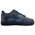 [Custom Phantom Firmament]  Air Force 1 Skateboard Shoes Unisex Low-Top Yellow/Purple/Pink White - Image 2