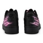 [Custom Flowing blue lightning]  Air Force 1 Skateboarding Shoes Unisex Low-top - Image 9