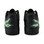 [Custom Flowing blue lightning]  Air Force 1 Skateboarding Shoes Unisex Low-top - Image 14